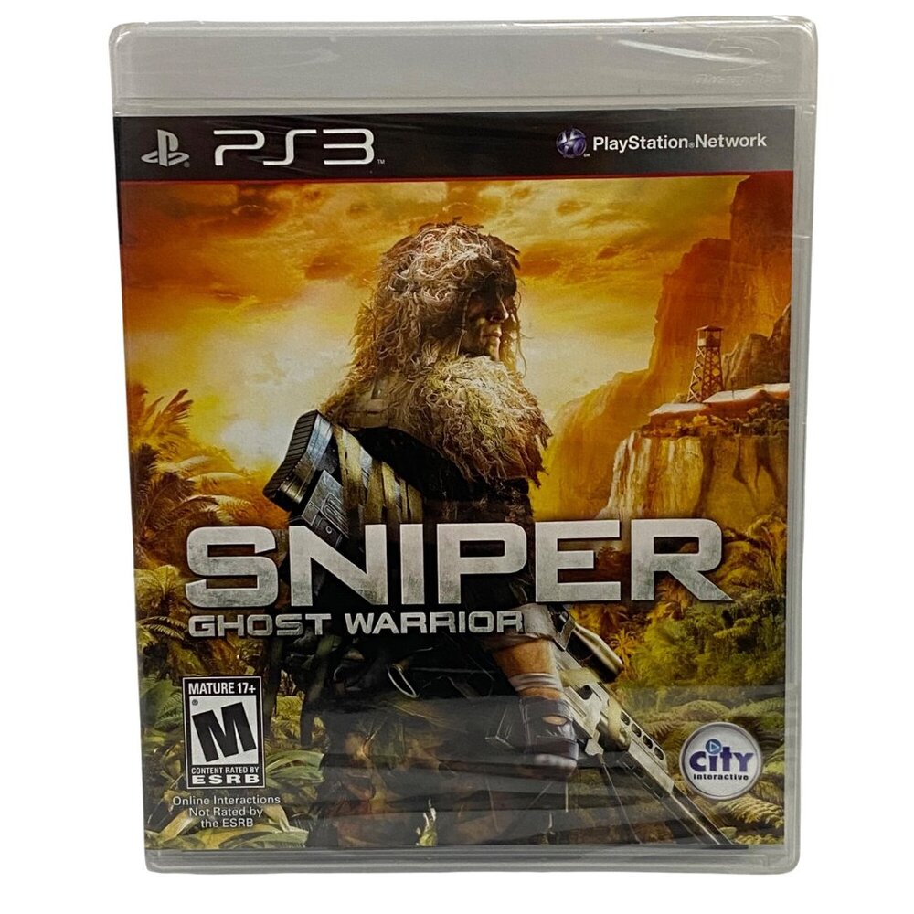 Sniper Ghost Warrior Sony PlayStation 3 PS3 Video Game M Mature Sealed Tears**